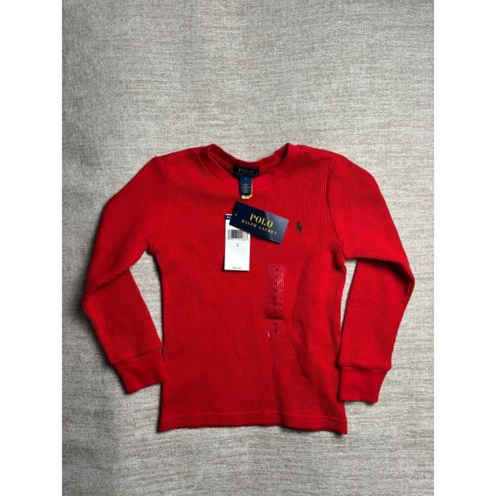 NWT Polo Ralph Lauren Kids Red Thermal size 4T